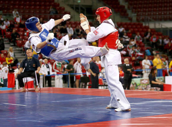 Dominik Macuk in action